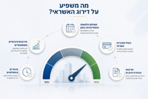 מה משפיע על דירוג האשראי בישראל